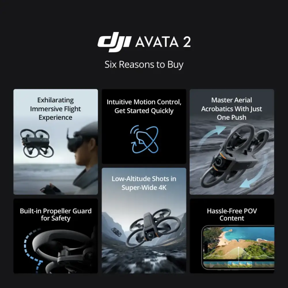 DJI Avata 2 - Fly Smart Combo (Single Battery) - Image 3